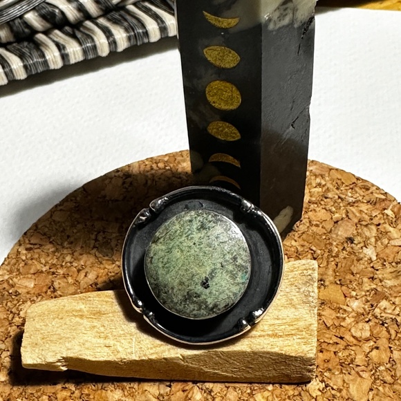 Sterling silver turquoise ring - Picture 8 of 9